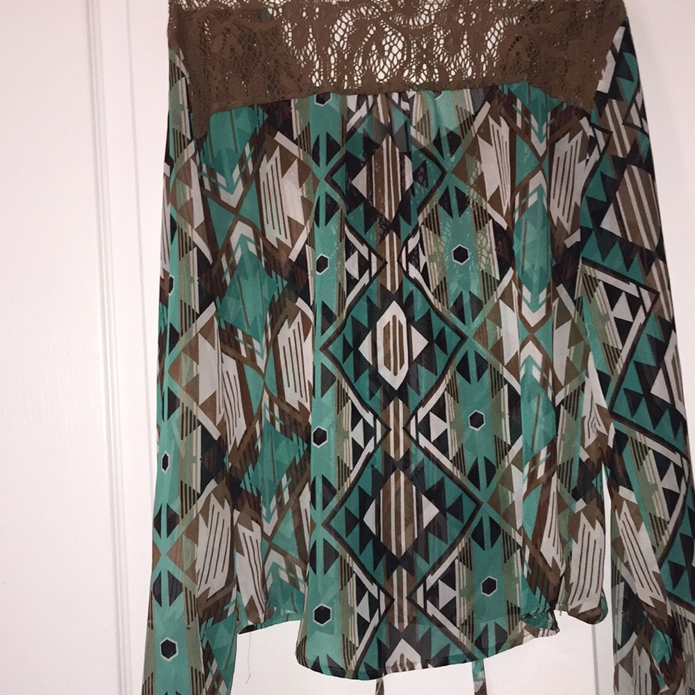 Multi Colored Blouse - Picture 2 of 2